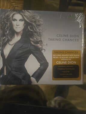 new & factory sealed Celine Dion "Taking Chances" CD - Black & White Cover